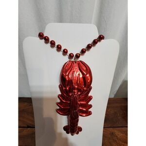 vintage Mardi Gras Beads Crawfish‎ Crawdaddy